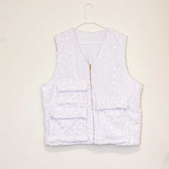 Fur Cargo Vest