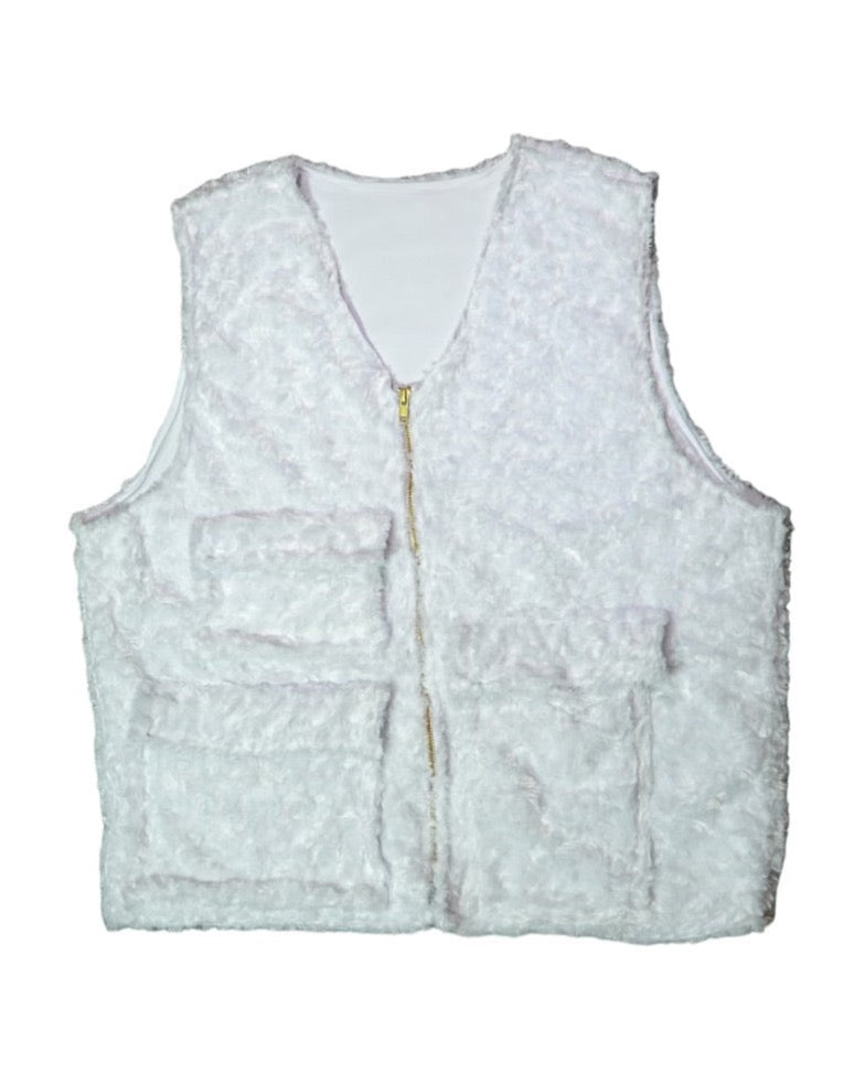 Fur Cargo Vest